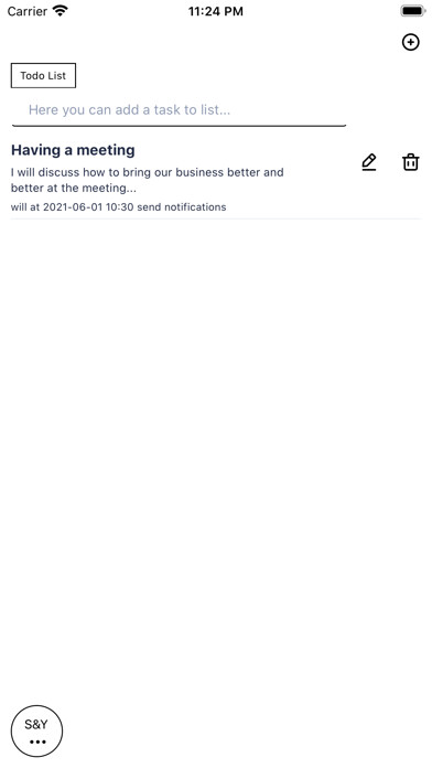 Emulate iPhone app Soul Yin - Simple Todo List using MyAndroid Emulate iPhone app Soul Yin - Simple Todo List using MyAndroid