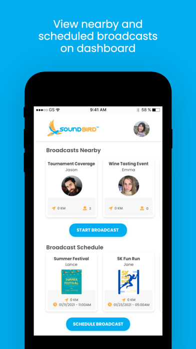 Emulate iPhone app SoundBird Microphone using MyAndroid