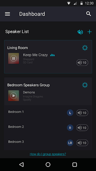 Emulate iPhone app Sound Blaster InterConnect using MyAndroid
