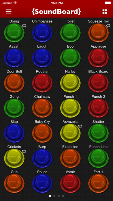 Emulate iPhone app Sound Board - Funny Sounds! using MyAndroid Emulate iPhone app Sound Board - Funny Sounds! using MyAndroid