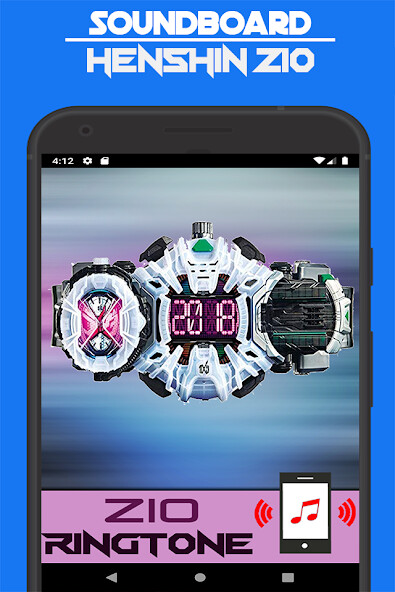 Run android online APK Sound board Ringtone : Henshin Belt Zi-O and GEIZ from MyAndroid or emulate Sound board Ringtone : Henshin Belt Zi-O and GEIZ using MyAndroid