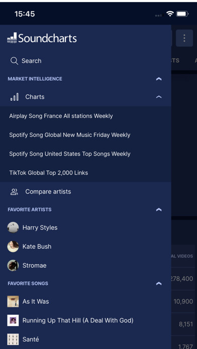 Emulate iPhone app Soundcharts using MyAndroid Emulate iPhone app Soundcharts using MyAndroid