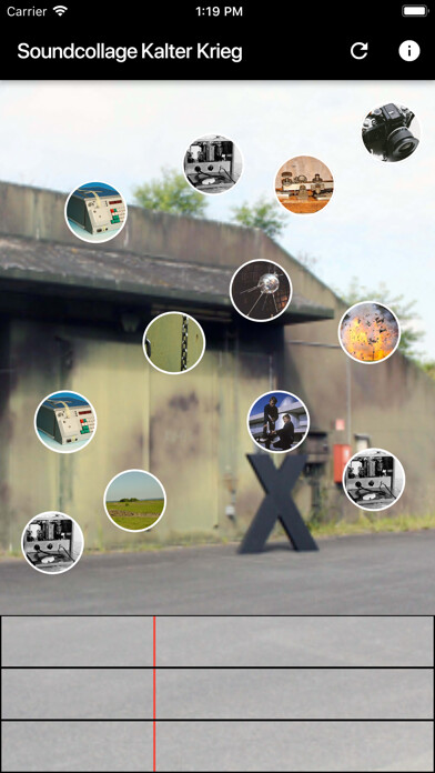 Emulate iPhone app Soundcollage Kalter Krieg using MyAndroid Emulate iPhone app Soundcollage Kalter Krieg using MyAndroid