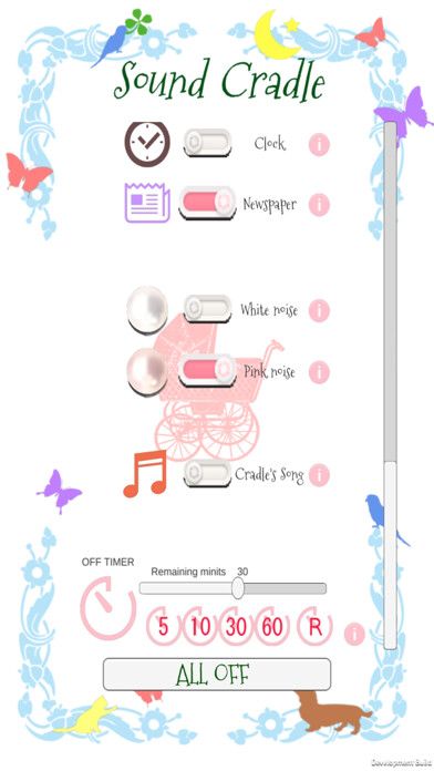 Emulate iPhone app Sound Cradle ~ Baby Sleep using MyAndroid Emulate iPhone app Sound Cradle ~ Baby Sleep using MyAndroid