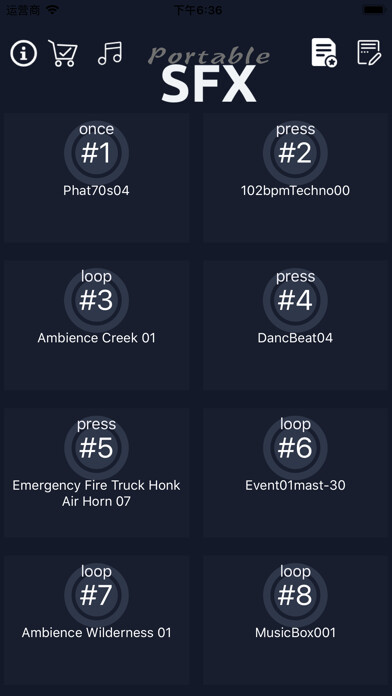 Emulate iPhone app Sound Effects Box using MyAndroid