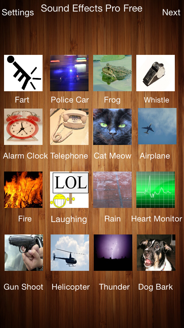 Emulate iPhone app Sound Effects Pro Free using MyAndroid Emulate iPhone app Sound Effects Pro Free using MyAndroid