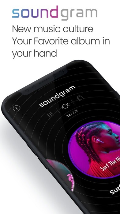 Emulate iPhone app Soundgram - chipdisc archive using MyAndroid