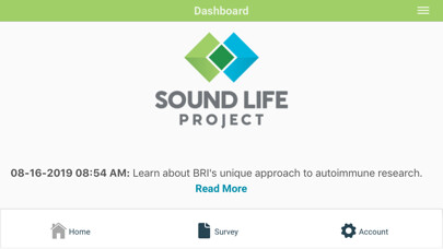 Emulate iPhone app Sound Life Project using MyAndroid
