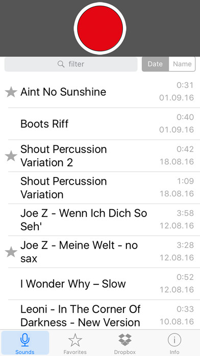 Emulate iPhone app Sound Memos using MyAndroid Emulate iPhone app Sound Memos using MyAndroid