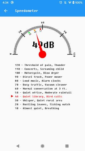 Run android online APK Sound Meter - Detect & Calculator dB meter from MyAndroid or emulate Sound Meter - Detect & Calculator dB meter using MyAndroid