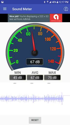 Run android online APK Sound Meter Free from MyAndroid or emulate Sound Meter Free using MyAndroid