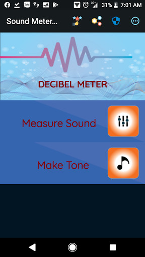 Run android online APK Sound Meter Pro: Decibel and Noise Meter from MyAndroid or emulate Sound Meter Pro: Decibel and Noise Meter using MyAndroid