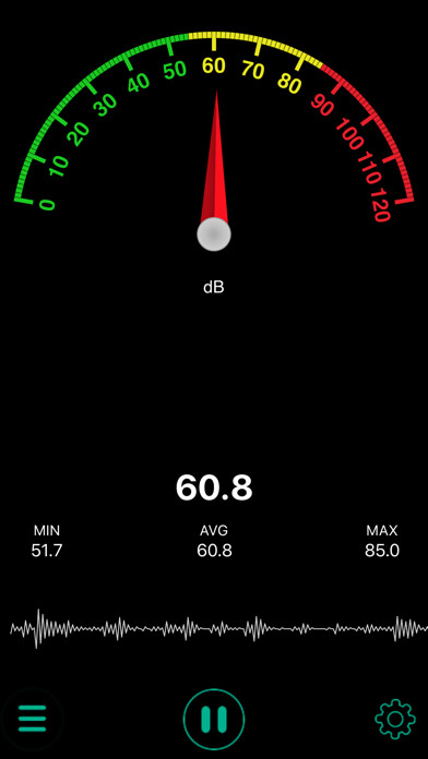 Emulate iPhone app Sound Meter SE - Noise Power Level and Decibel Meter using MyAndroid Emulate iPhone app Sound Meter SE - Noise Power Level and Decibel Meter using MyAndroid