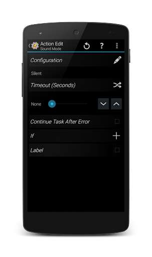 Emulate Android APK Sound Mode Tasker Plugin