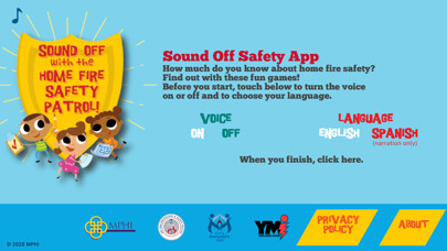 Emulate iPhone app Sound Off Safety App using MyAndroid