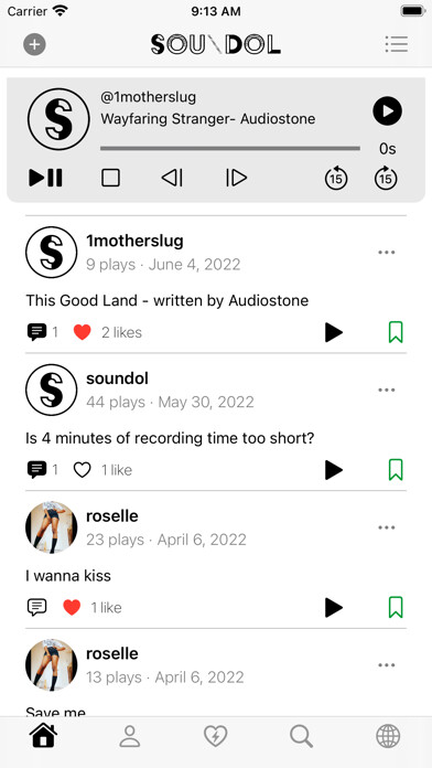 Emulate iPhone app Soundol: Create audio content using MyAndroid Emulate iPhone app Soundol: Create audio content using MyAndroid