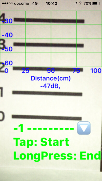 Emulate iPhone app SoundPRuler, measurment of sound wave propagation using MyAndroid Emulate iPhone app SoundPRuler, measurment of sound wave propagation using MyAndroid