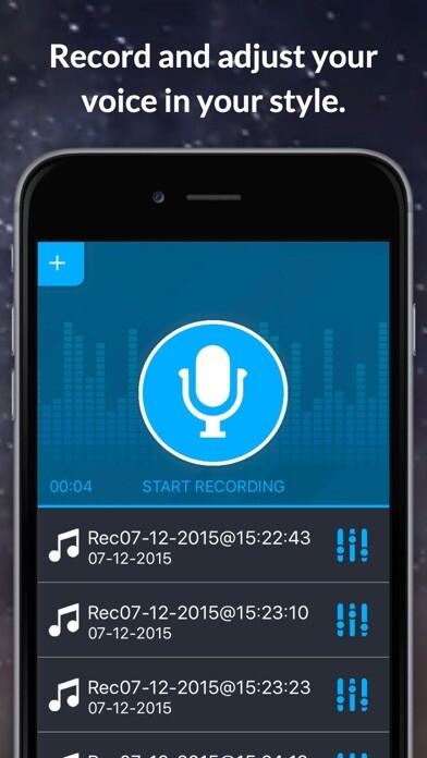Emulate iPhone app Sound Recording - Smart Voice Recorder and Voice Changer with Effects using MyAndroid Emulate iPhone app Sound Recording - Smart Voice Recorder and Voice Changer with Effects using MyAndroid