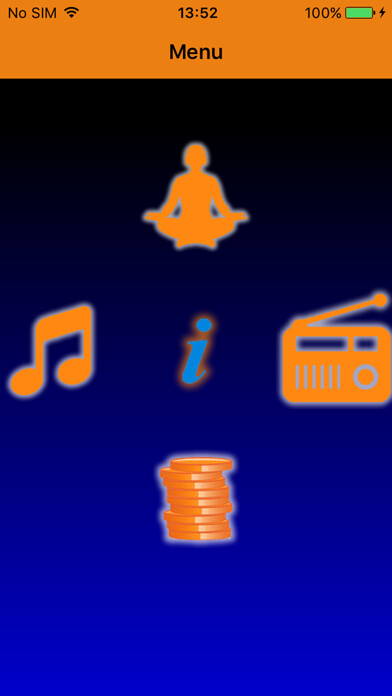 Emulate iPhone app Sound Relaxed using MyAndroid