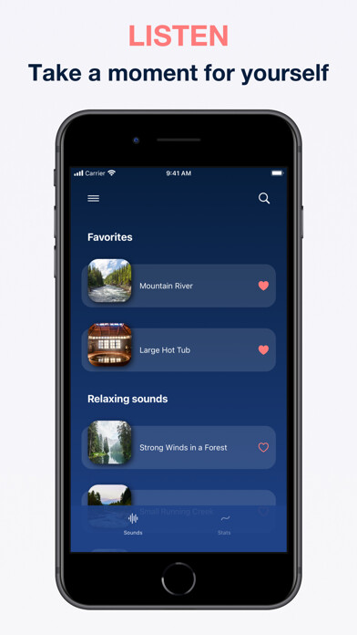 Emulate iPhone app Sound+: Relax & Focus using MyAndroid