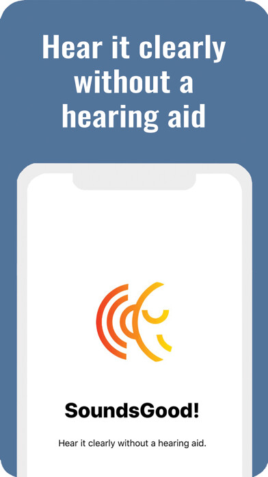 Emulate iPhone app Sounds Good! Hearing Amplifier using MyAndroid Emulate iPhone app Sounds Good! Hearing Amplifier using MyAndroid