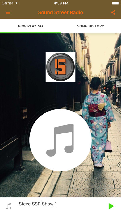 Emulate iPhone app Sound Street Radio using MyAndroid Emulate iPhone app Sound Street Radio using MyAndroid