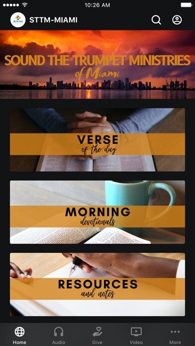 Emulate iPhone app Sound The Trumpet Ministries using MyAndroid Emulate iPhone app Sound The Trumpet Ministries using MyAndroid