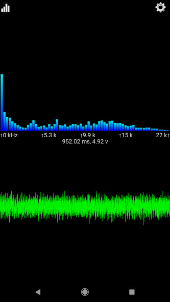 Run android online APK Sound View Spectrum Analyzer from MyAndroid or emulate Sound View Spectrum Analyzer using MyAndroid