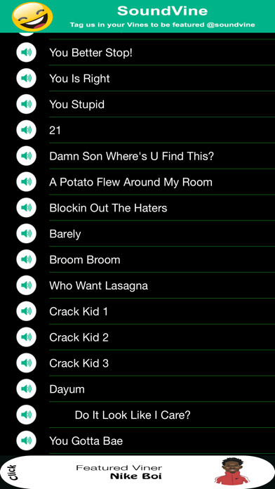 Emulate iPhone app SoundVine Free - For Funniest Vine & YouTube Sounds using MyAndroid Emulate iPhone app SoundVine Free - For Funniest Vine & YouTube Sounds using MyAndroid