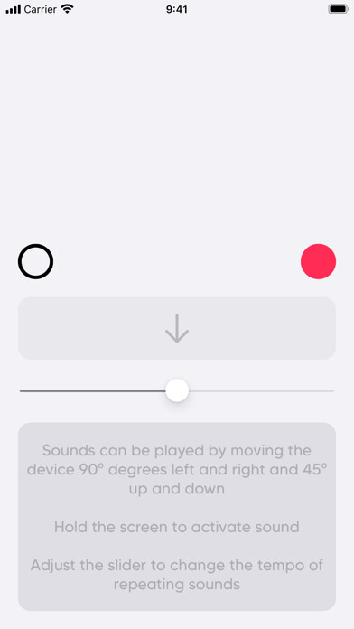 Emulate iPhone app Sound Waves - Music by Moving using MyAndroid Emulate iPhone app Sound Waves - Music by Moving using MyAndroid