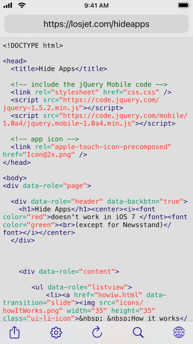 Emulate iPhone app Source Code Reader using MyAndroid Emulate iPhone app Source Code Reader using MyAndroid