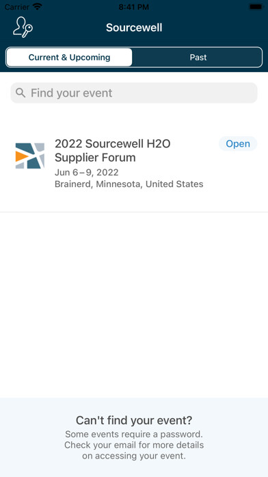 Emulate iPhone app Sourcewell Events using MyAndroid Emulate iPhone app Sourcewell Events using MyAndroid