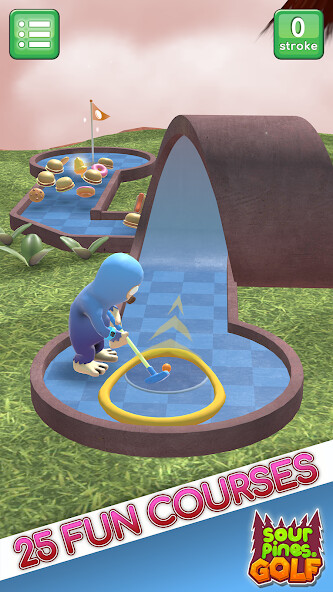 Run android online APK Sour Pines Golf - Fun Multiplayer Crazy Golf Game from MyAndroid or emulate Sour Pines Golf - Fun Multiplayer Crazy Golf Game using MyAndroid