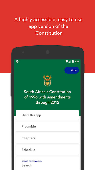 Run android online APK South Africa Constitution 1996 from MyAndroid or emulate South Africa Constitution 1996 using MyAndroid Run android online APK South Africa Constitution 1996 from MyAndroid or emulate South Africa Constitution 1996 using MyAndroid