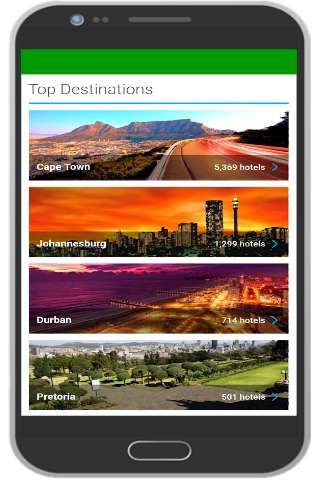 Run android online APK South Africa Hotel Booking from MyAndroid or emulate South Africa Hotel Booking using MyAndroid