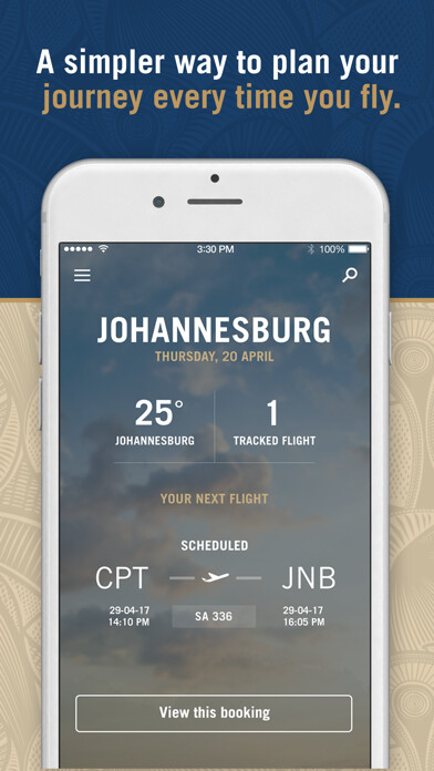 Emulate iPhone app South African Airways using MyAndroid Emulate iPhone app South African Airways using MyAndroid