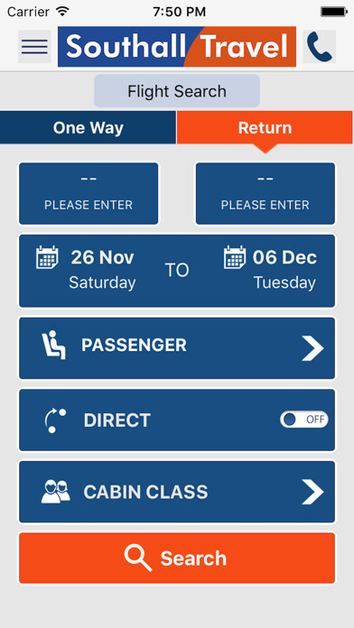 Emulate iPhone app SOUTHALL TRAVEL using MyAndroid Emulate iPhone app SOUTHALL TRAVEL using MyAndroid