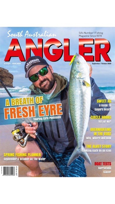 Emulate iPhone app South Australian Angler using MyAndroid