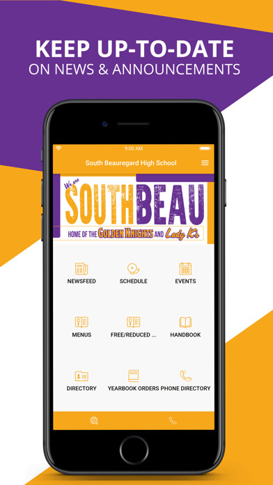 Emulate iPhone app South Beauregard High School using MyAndroid Emulate iPhone app South Beauregard High School using MyAndroid