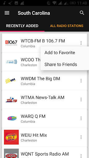 Run android online APK South Carolina Radio Stations - USA from MyAndroid or emulate South Carolina Radio Stations - USA using MyAndroid