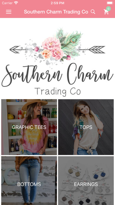Emulate iPhone app Southern Charm Trading Co using MyAndroid Emulate iPhone app Southern Charm Trading Co using MyAndroid