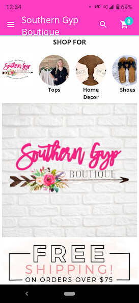 Run android online APK Southern Gyp Boutique from MyAndroid or emulate Southern Gyp Boutique using MyAndroid