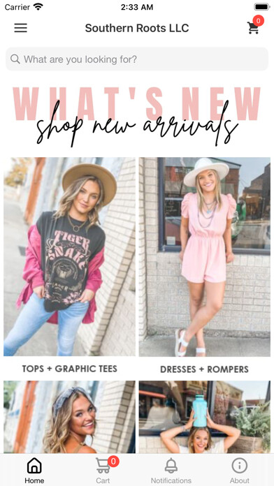 Emulate iPhone app Southern Roots LLC using MyAndroid Emulate iPhone app Southern Roots LLC using MyAndroid