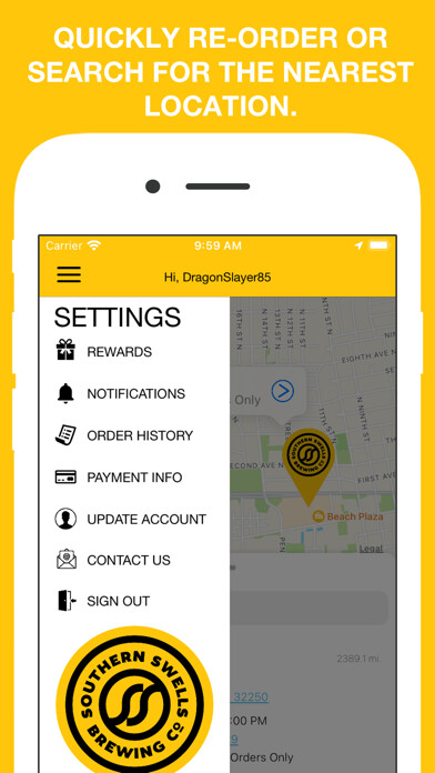Emulate iPhone app Southern Swells using MyAndroid Emulate iPhone app Southern Swells using MyAndroid