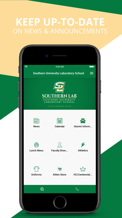 Emulate iPhone app Southern University Lab School using MyAndroid Emulate iPhone app Southern University Lab School using MyAndroid