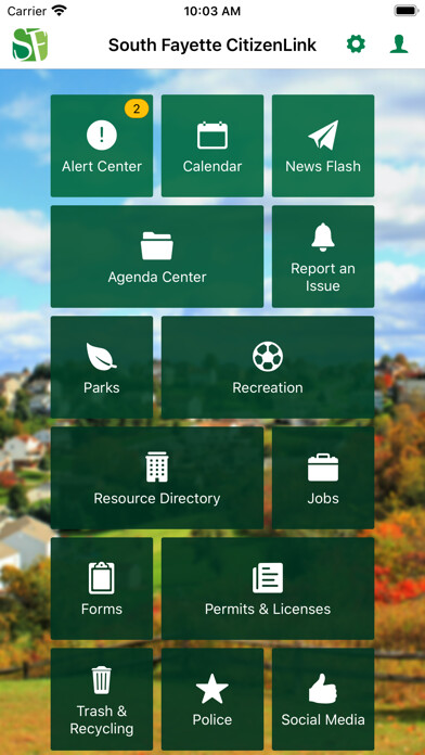 Emulate iPhone app South Fayette CitizenLink using MyAndroid Emulate iPhone app South Fayette CitizenLink using MyAndroid
