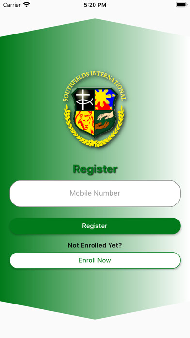 Emulate iPhone app Southfields International CAC using MyAndroid