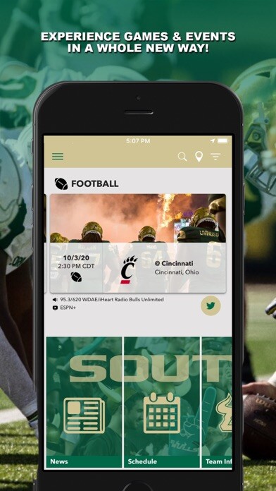 Emulate iPhone app South Florida Bulls using MyAndroid Emulate iPhone app South Florida Bulls using MyAndroid