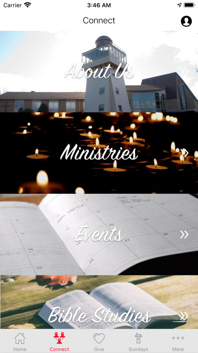 Emulate iPhone app South Harborcreek UMC using MyAndroid Emulate iPhone app South Harborcreek UMC using MyAndroid