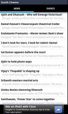 Emulate Android APK South Indian Cinema
